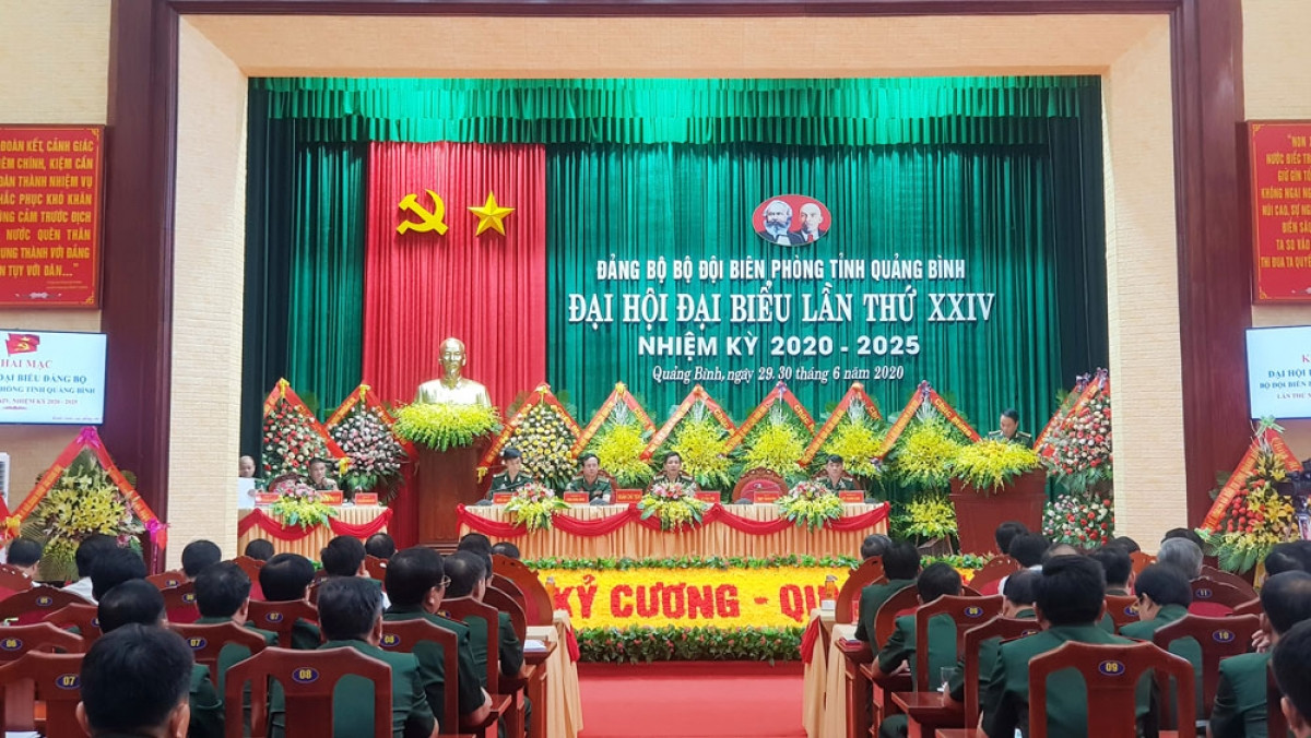 Đảng bộ Bộ đội Biên phòng tỉnh Quảng Bình là đại hội điểm cấp trên cơ sở của tỉnh Quảng Bình