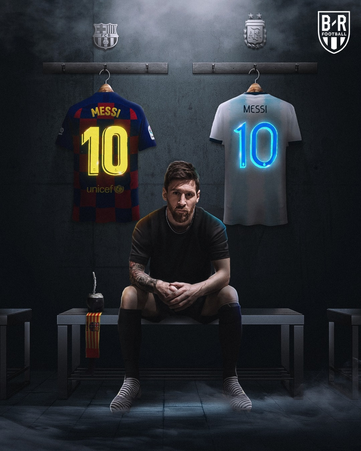 Lionel Messi trở thành tỷ phú bóng đá. (Ảnh: Bleacher Reports)