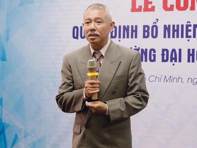 Giáo sư Trương Nguyện Thành thôi làm phó hiệu trưởng Đại học Văn Lang - 1