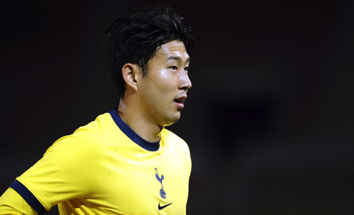 Son Heung-Min ghi bàn và kiến tạo giúp Tottenham giành chiến thắng 3-1 trước KF Shkendija (Ảnh: Getty).