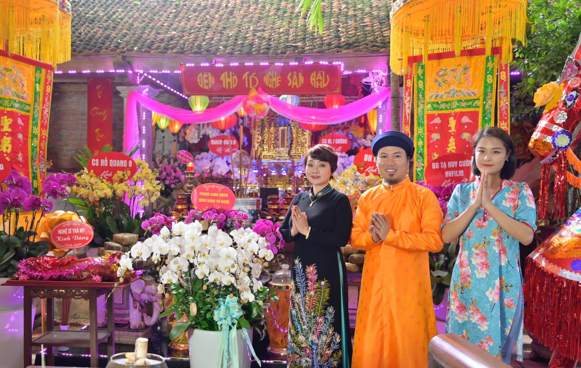 Ảnh: Nghệ sĩ Bắc - Nam nô nức giỗ Tổ nghề sân khấu - 5