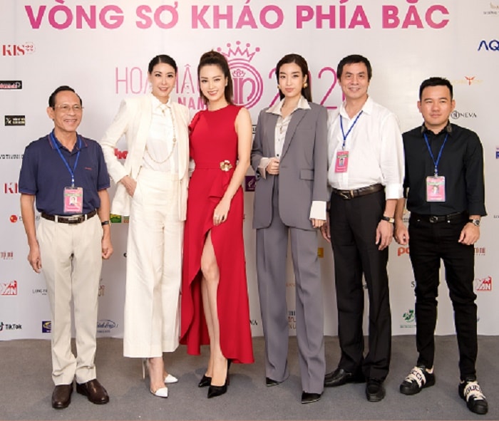 Á hậu Thụy Vân chấm sơ khảo Hoa hậu Việt Nam 2020 - 1