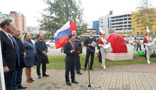 Dựng tượng Chủ tịch Hồ Chí Minh tại thành phố Saint Petersburg, biểu tượng mới của tình hữu nghị Việt-Nga - ảnh 1