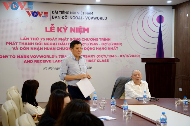 Ban Đối ngoại VOV5 gặp gỡ sinh viên Học viện Báo chí và Tuyên truyền - ảnh 6