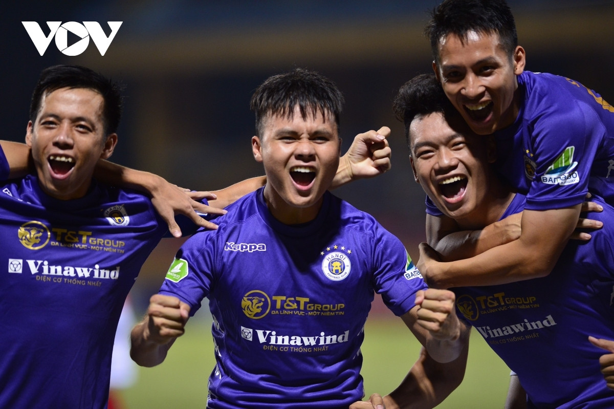 Hà Nội FC đang hướng đến chiến thắng thứ 4 trước CLB TPHCM ở mùa giải năm nay. (Ảnh: Dương Thuật).