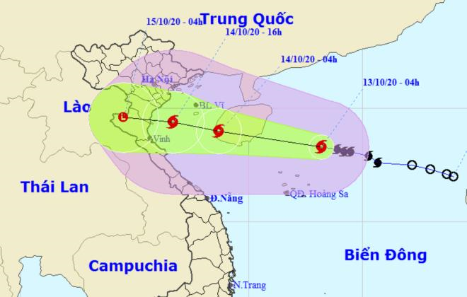 THỜI SỰ 6H SÁNG 13/10/2020: Bão số 7  dự báo đi vào đất liền các tỉnh phía Nam đồng bằng Bắc bộ và Bắc Trung bộ. Cảnh báo mưa lớn diện rộng. Các tỉnh từ Hà Tĩnh đến Đà Nẵng đã có mưa to đến rất to.