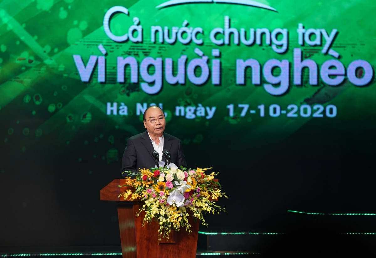 Thủ tướng Nguyễn Xuân Phúc phát biểu tại chương trình 
