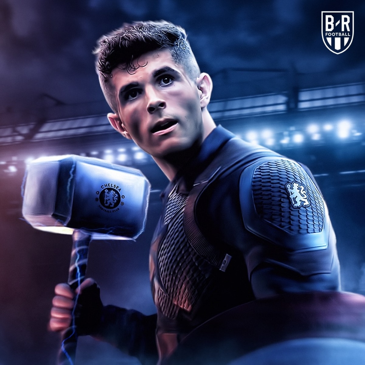 Christian Pulisic mở tài khoản bàn thắng cho Chelsea ở mùa giải này. (Ảnh: Bleacher Reports)