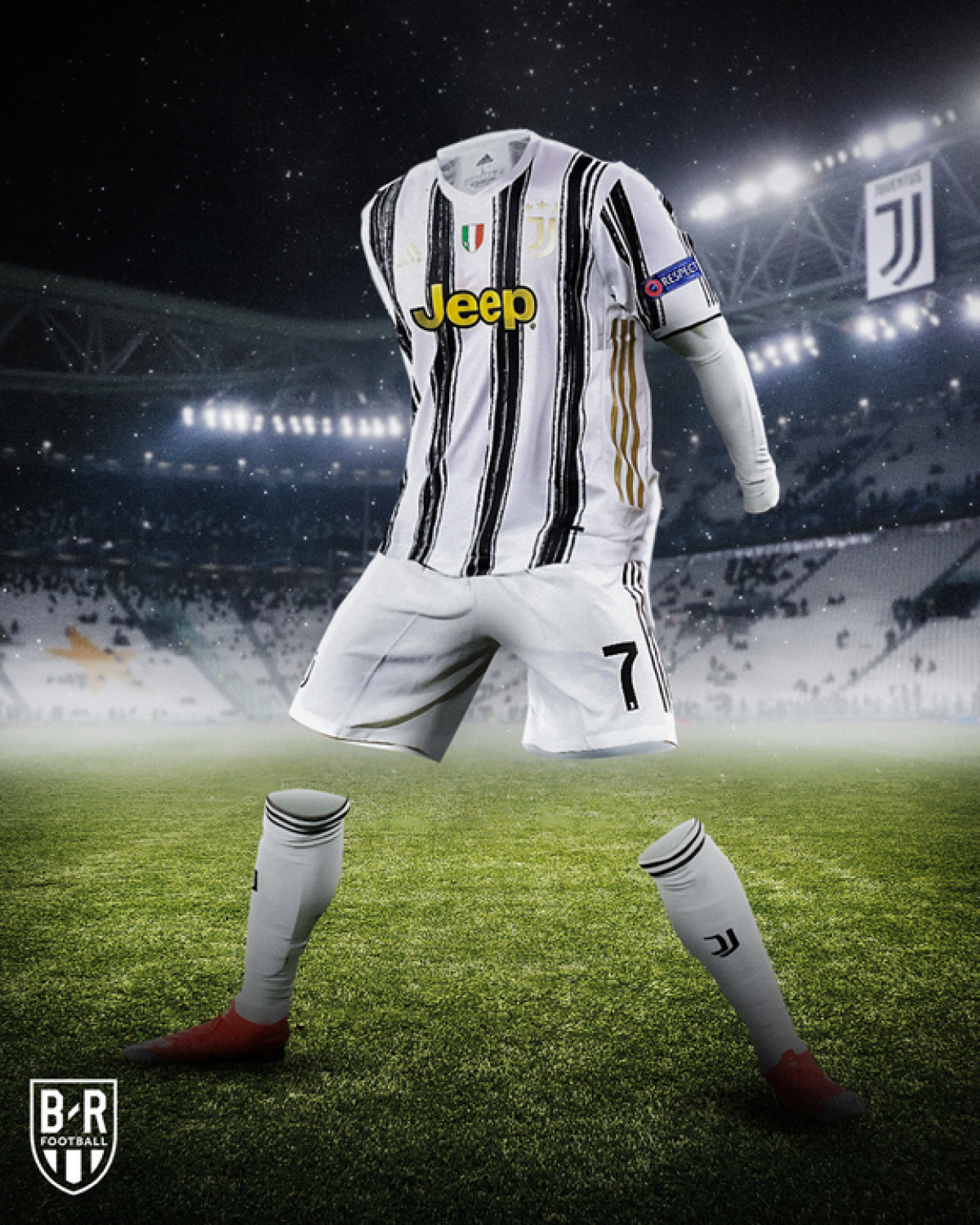 Điều còn thiếu ở trận đại chiến giữa Juventus và Barca. (Ảnh: Bleacher Reports)