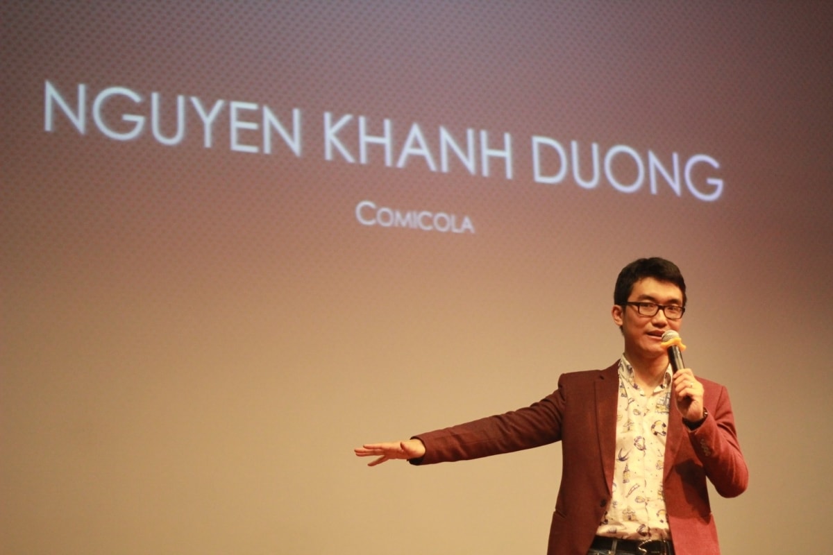 Biên tập viên Nguyễn Khánh Dương (Comicola), nhà sản xuất