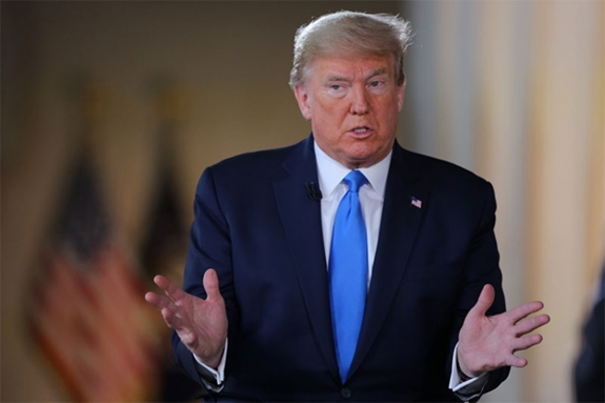 Tổng thống Donald Trump về cơ bản không thay đổi chính sách đối ngoại của Mỹ. Ảnh: Bloomberg