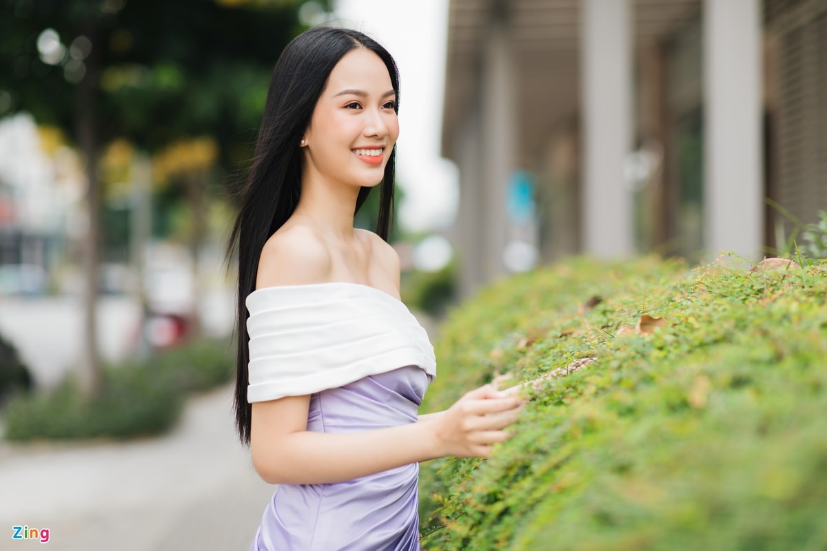 Ngắm ảnh ngoài đời của cô gái có làn da đẹp nhất Hoa hậu Việt Nam 2020 - 3
