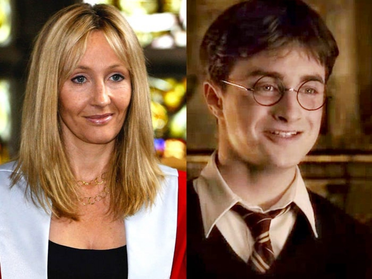 Tác giả J.K. Rowling và nam diễn viên chính Daniel Radcliffe cùng sinh ngày 31/7.