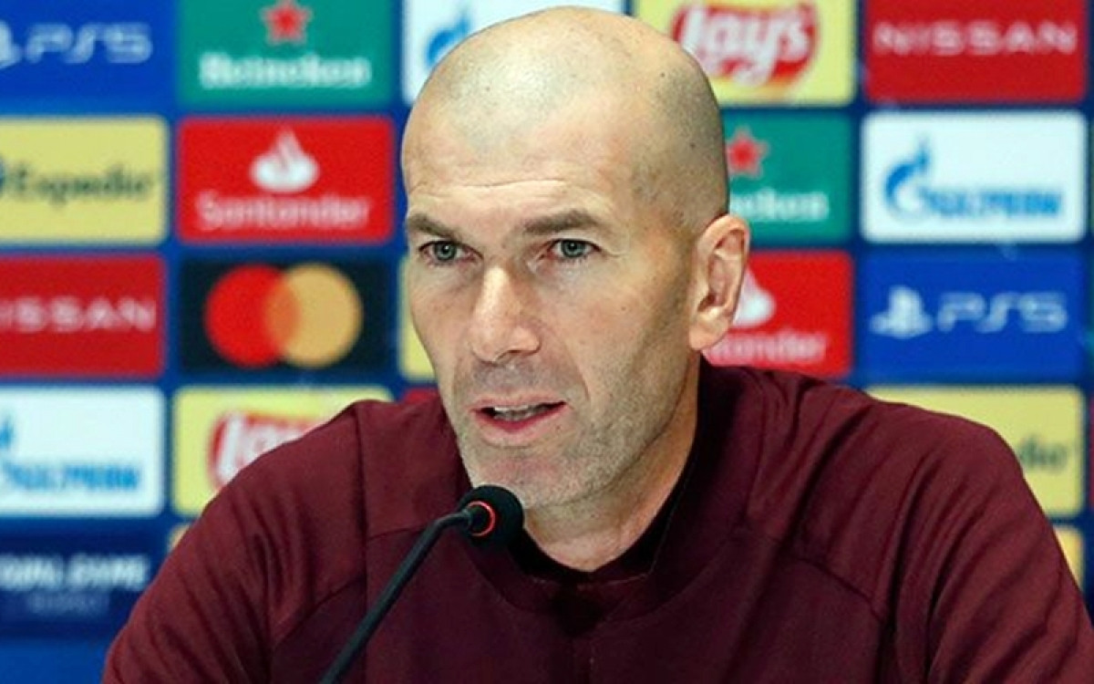 HLV Zidane tự tin trước trận đấu với Shakhtar Donetsk (Ảnh: RMFC).