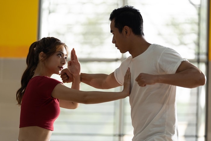 Con gái chưởng môn phái Vịnh Xuân đóng phim võ thuật - 3