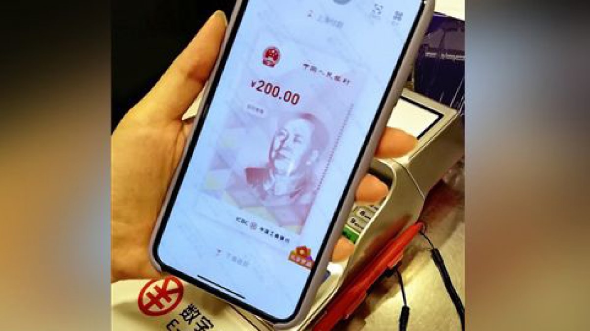 Tiền điện tử trên điện thoại của 1 người sử dụng. (Ảnh: internet)