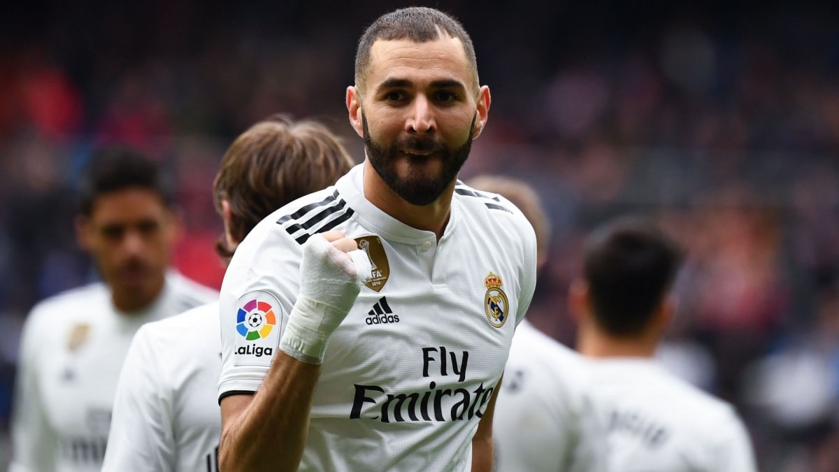 1. Benzema (Real Madrid) 8 bàn, 5 kiến tạo.