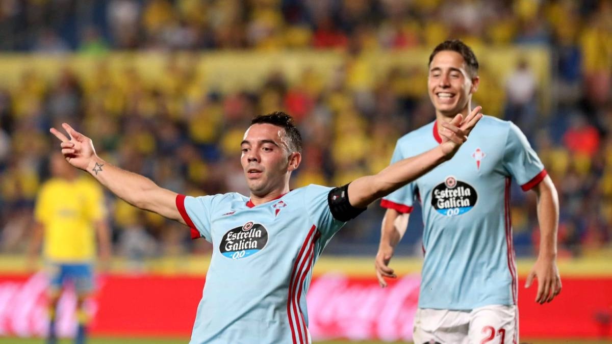 2. Iago Aspas (Celta Vigo) 8 bàn, 5 kiến tạo.
