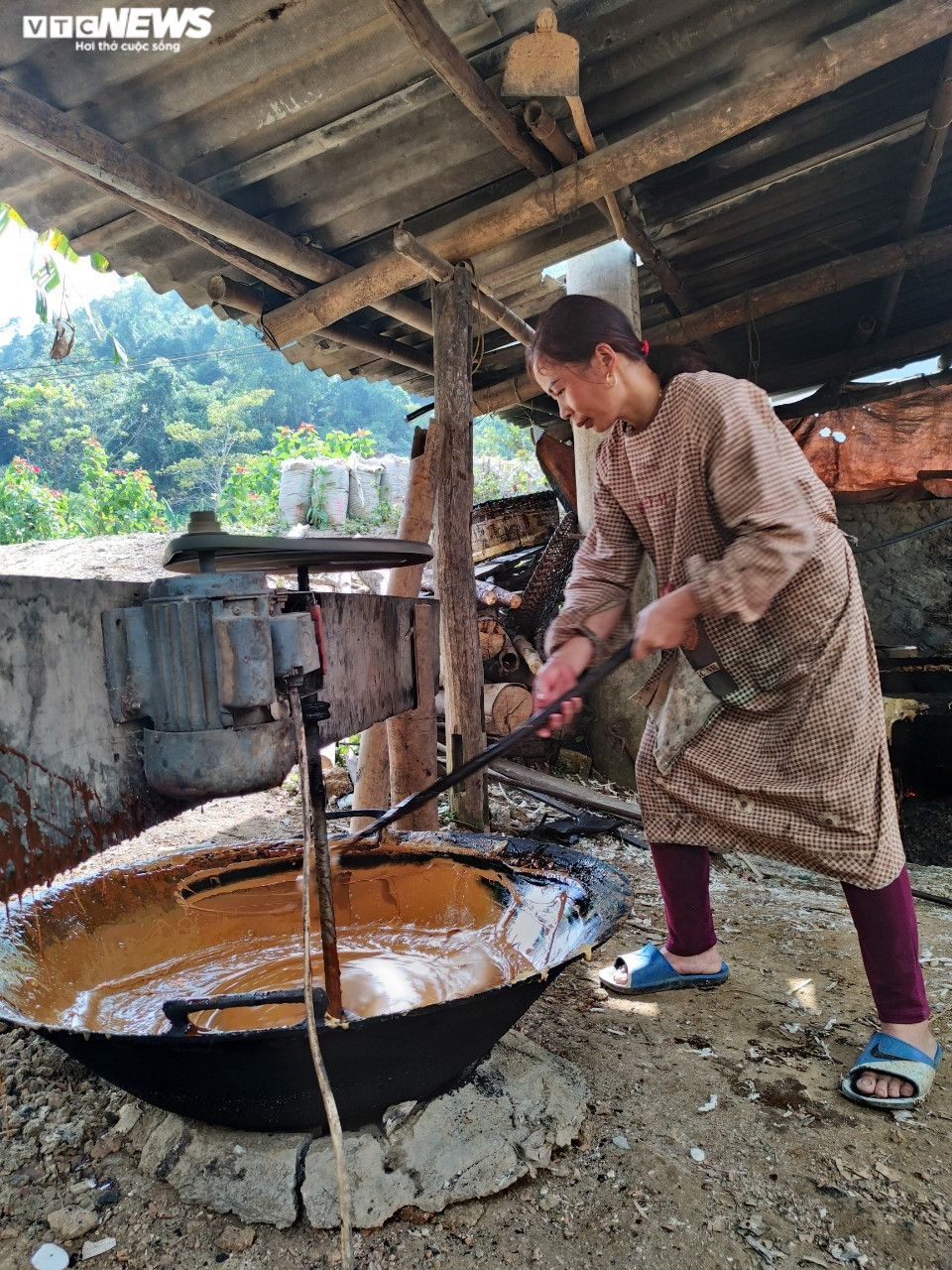 Ảnh: Độc đáo nghề làm đường phên truyền thống Cao Bằng - 2