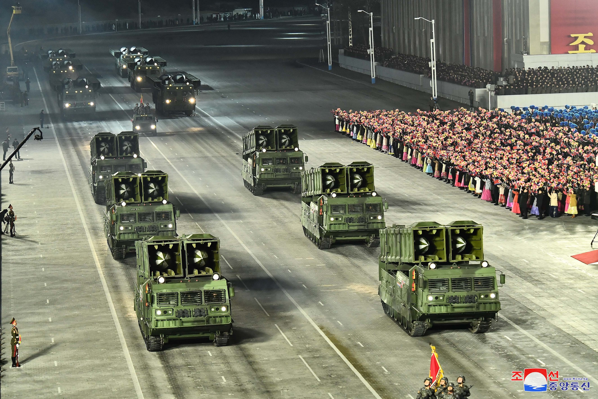 Ảnh: Dàn khí tài hoành tráng trong lễ duyệt binh Triều Tiên kỷ niệm đại hội đảng - 4