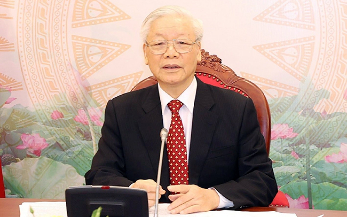 Tổng Bí thư-Chủ tịch nước Nguyễn Phú Trọng. (Ảnh: TTXVN)