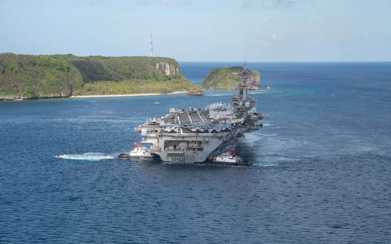Đội tàu sân Mỹ đầu tiên vào Biển Đông trong nhiệm kỳ Tổng thống Biden - 1