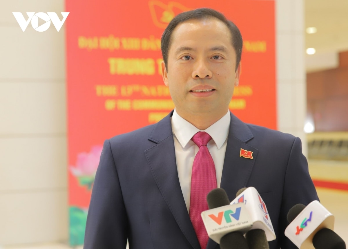 Đại biểu Lương Trọng Thành - Hiệu trưởng Trường Chính trị tỉnh Thanh Hóa.