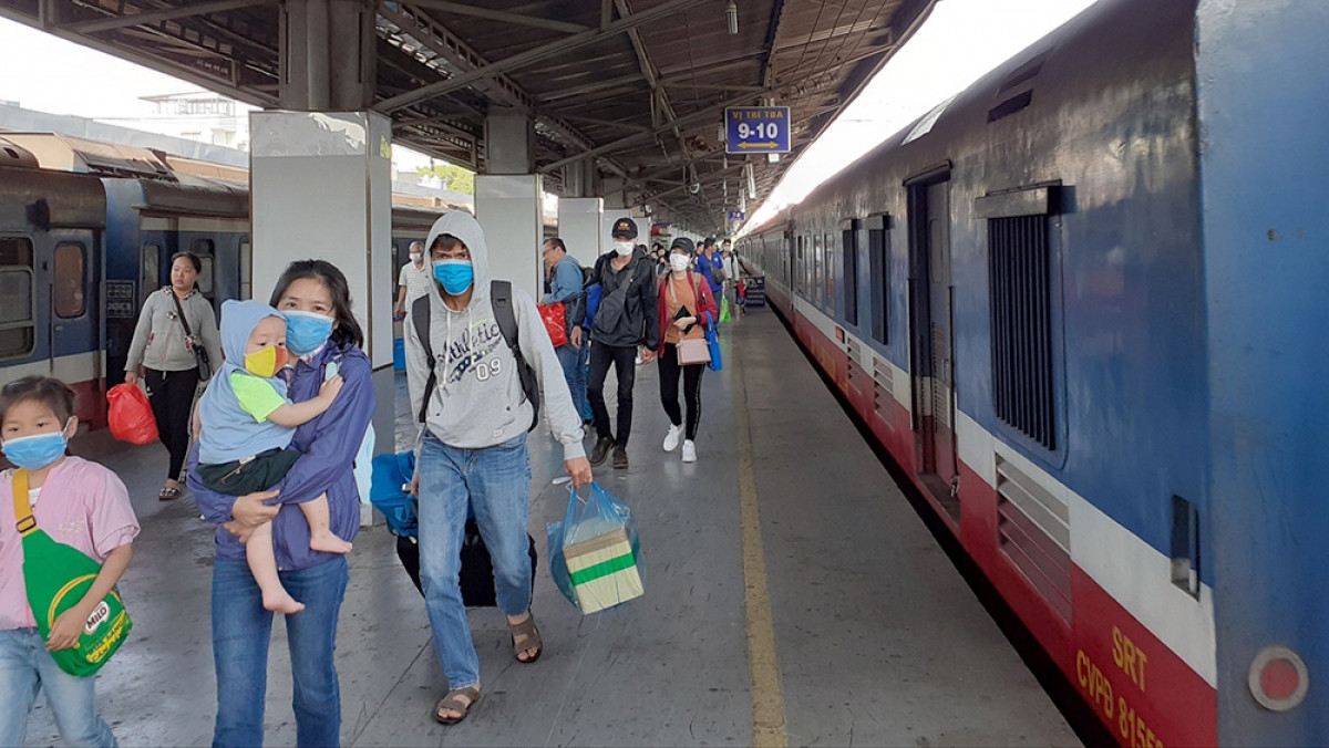 Đường sắt Việt Nam quyết định thay đổi hành trình và bỏ 1 số đoàn tàu trong dịp cao điểm Tết Nguyên đán Tân Sửu 2021.