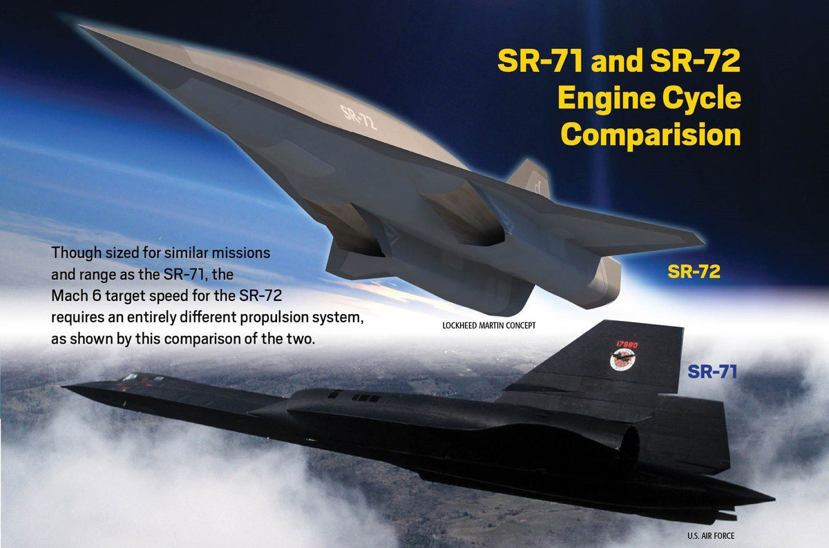 Máy bay siêu thanh tấn công SR-72: Dự án 'siêu táo bạo' của Lockheed Martin - 2