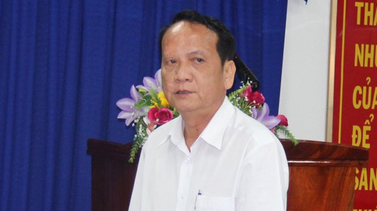 Ông Lê Văn Trang, nguyên Cục trưởng Cục Thuế tỉnh Bình Dương (ảnh: ĐC)