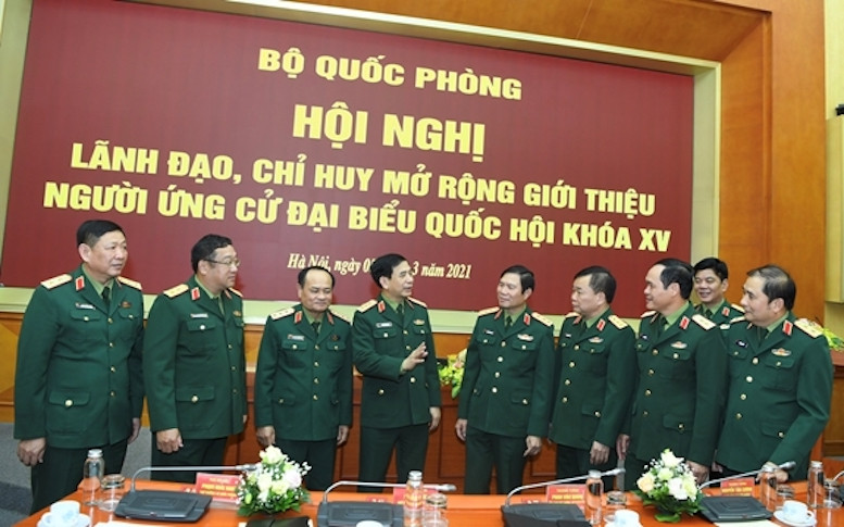 Bộ Quốc phòng giới thiệu hai Thứ trưởng ứng cử ĐBQH khóa XV - 1