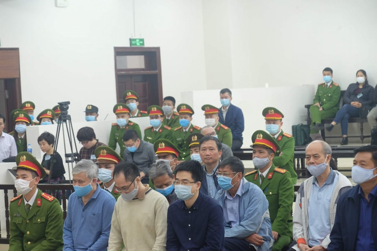 TAND TP Hà Nội tiếp tục phiên xét xử vụ Ethanol Phú Thọ. Ảnh: Tấn Anh.