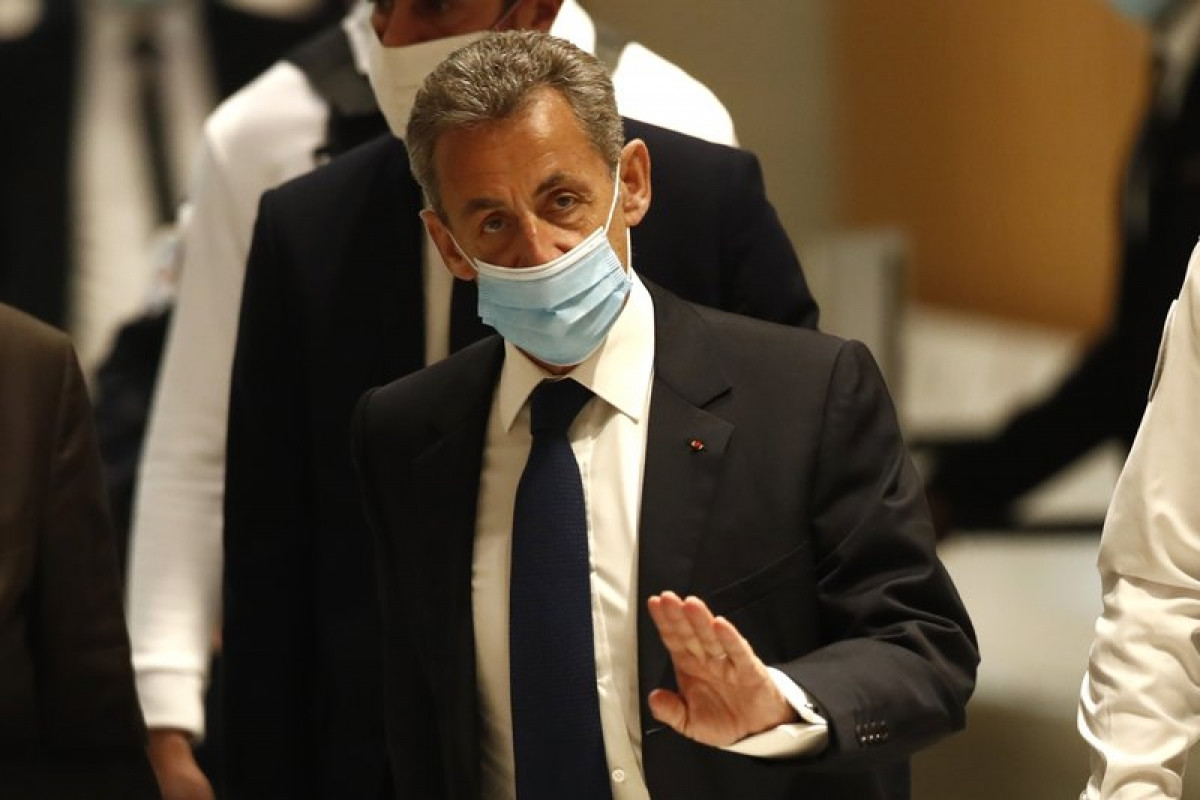 Cựu Tổng thống Pháp Nicolas Sarkozy. Ảnh: AP