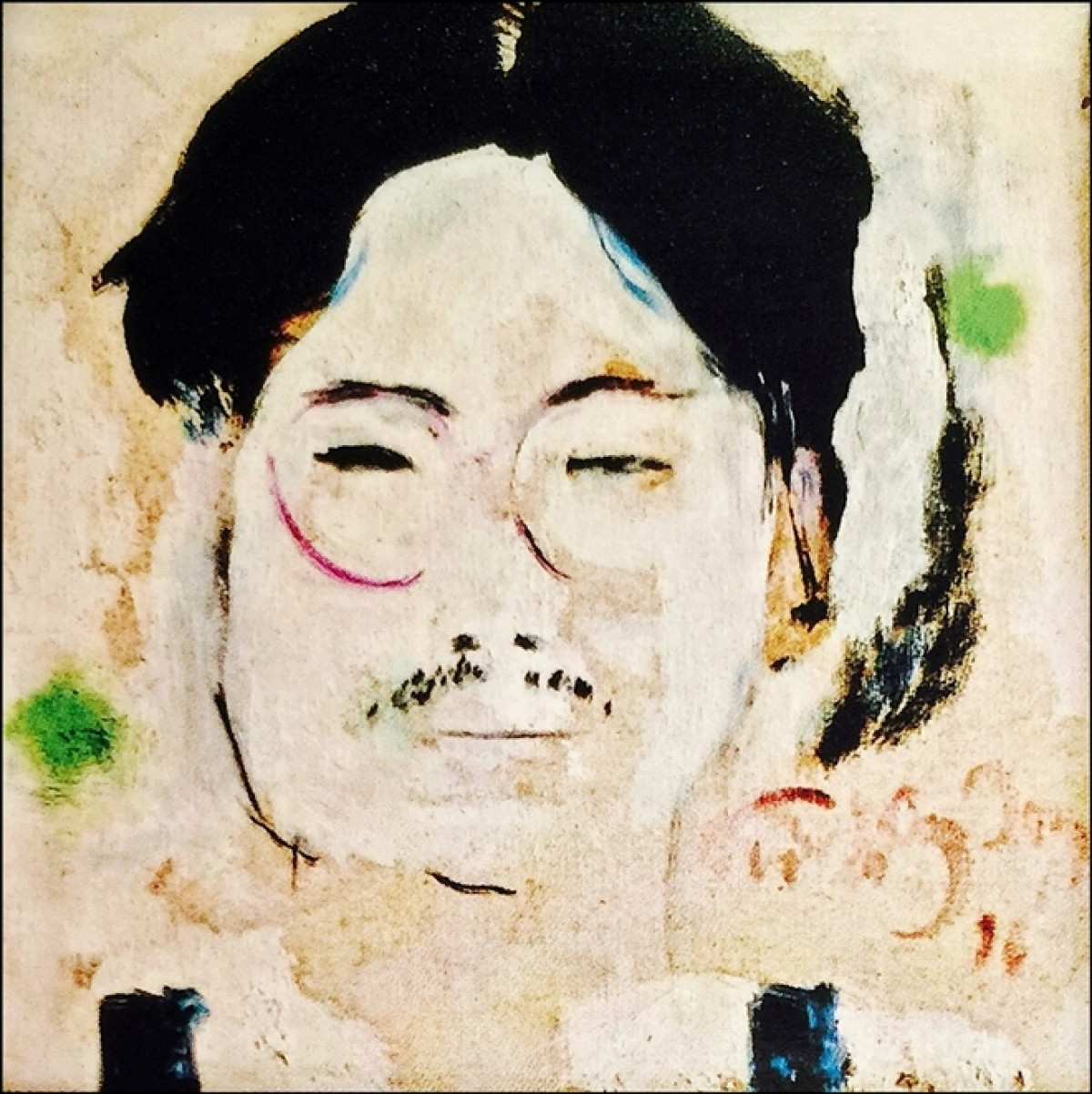 Một trong 5 bức tranh nhạc sĩ Trịnh Công Sơn vẽ Trần Mạnh Tuấn.