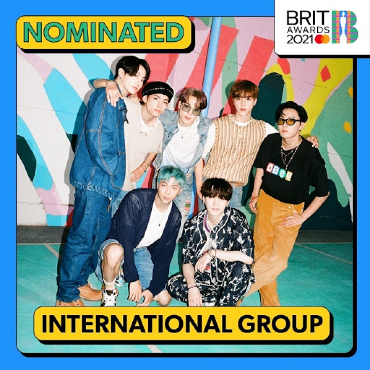BTS sẽ cạnh tranh với Foo Fighters, Run the Jewels, Haim và Fontaines DC tại giải thưởng năm nay.