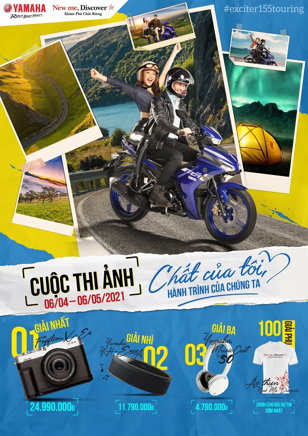 Exciter 155 VVA Couple Touring 2021 – 'tình bể bình' dành riêng cho các cặp đôi - 5
