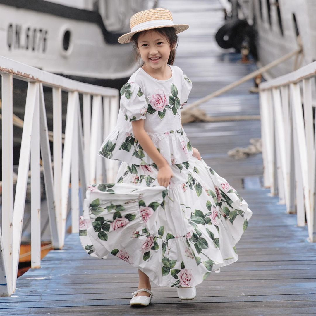 Con gái 5 tuổi của Hoa hậu Hà Kiều Anh xinh như thiên thần - 9