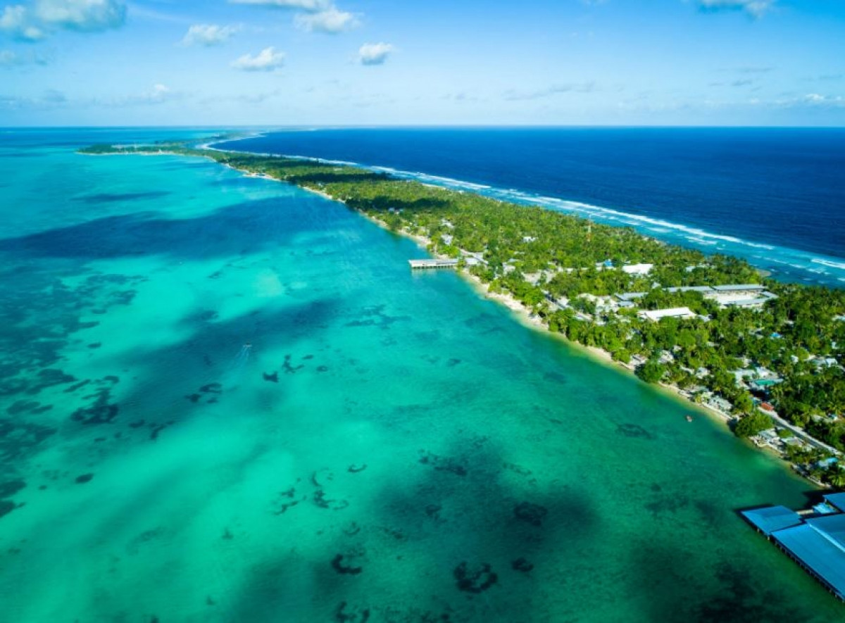 Cộng hòa Kiribati: Đảo quốc ở Thái Bình Dương này là quốc gia duy nhất nằm ở cả 4 bán cầu.