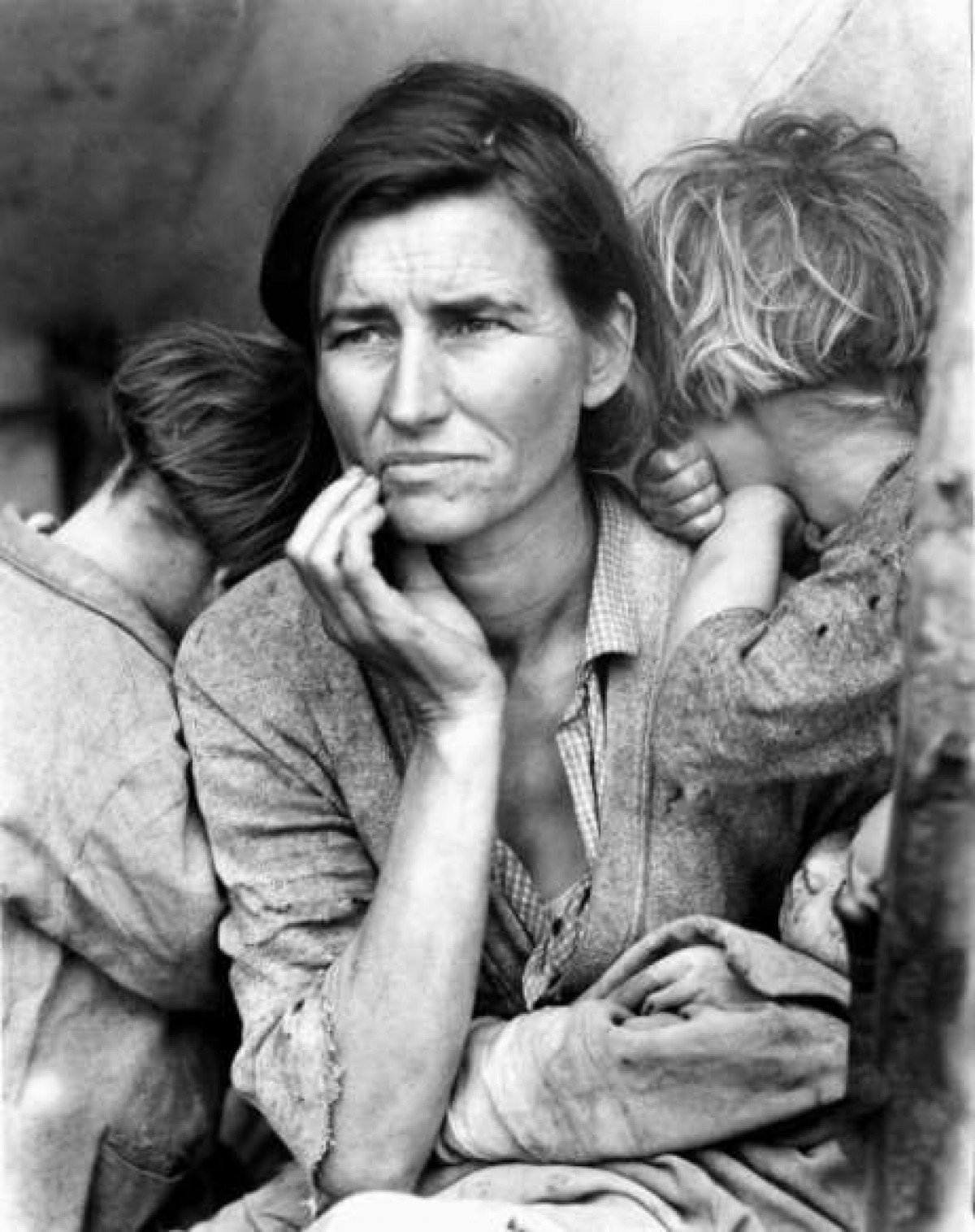 Nhiếp ảnh gia Dorothea Lange đã trở nên nổi tiếng khi chụp bức ảnh 