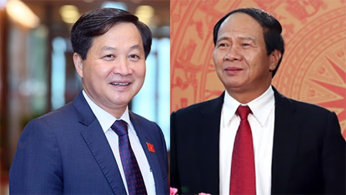 Ông Lê Minh Khái và ông Lê Văn Thành được đề cử để Quốc hội phê chuẩn bổ nhiệm giữ chức Phó Thủ tướng