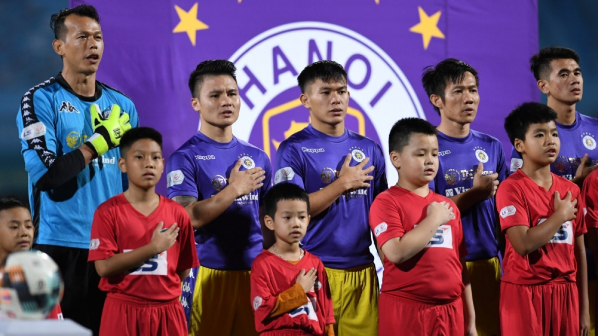 Hà Nội FC đại chiến với Viettel (Ảnh: Dương Thuật).