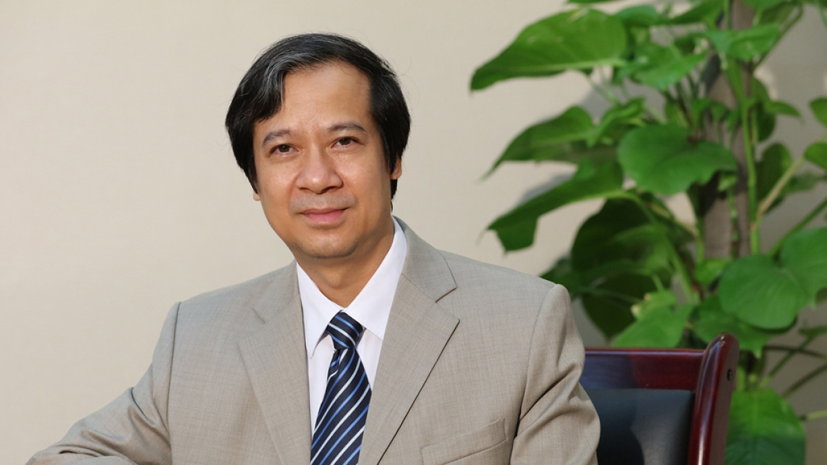 Tân Bộ trưởng Bộ GD-ĐT Nguyễn Kim Sơn.