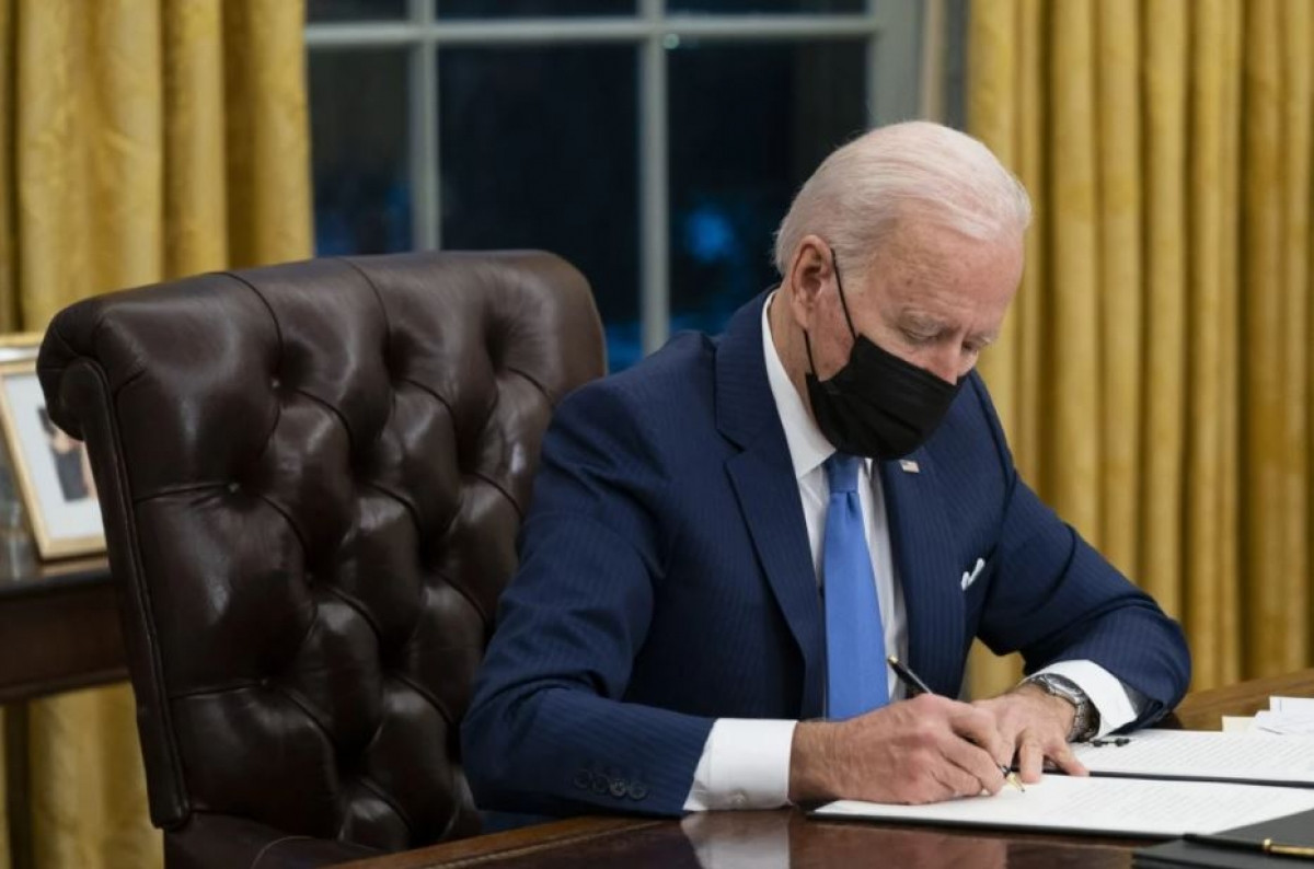 Tổng thống Biden tại Phòng Bầu dục của Nhà Trắng. Ảnh: AP