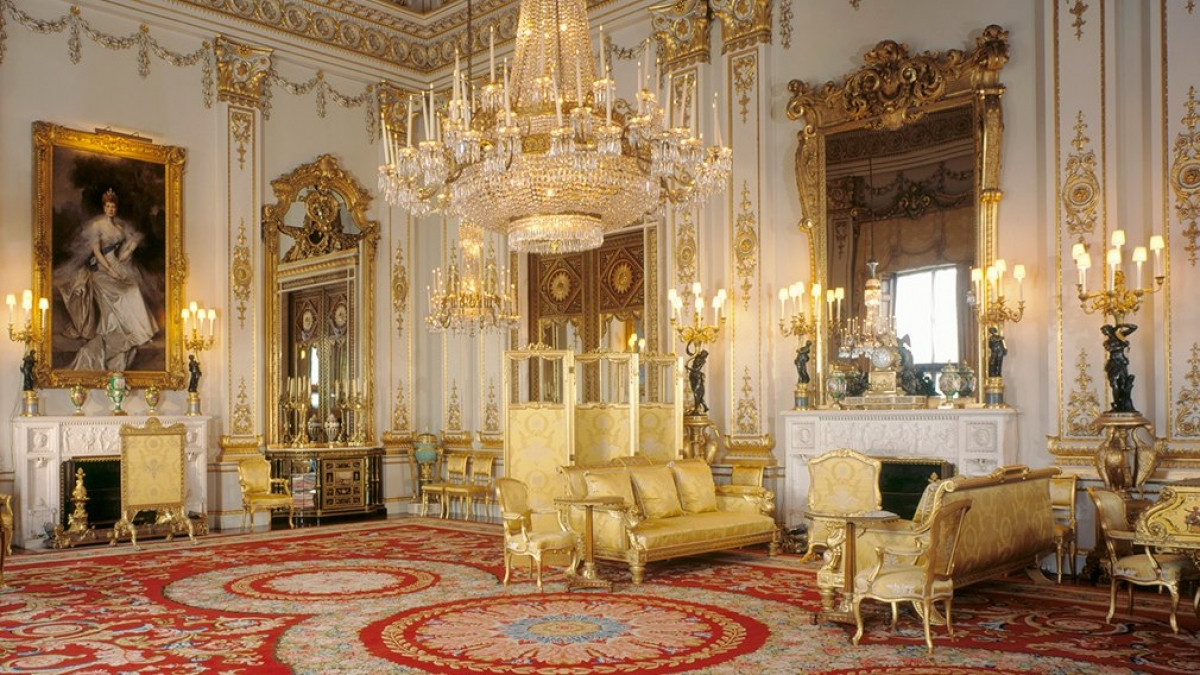 Phòng Nhà nước (State Room) trong Cung điện Buckingham. Nguồn: Rct.uk