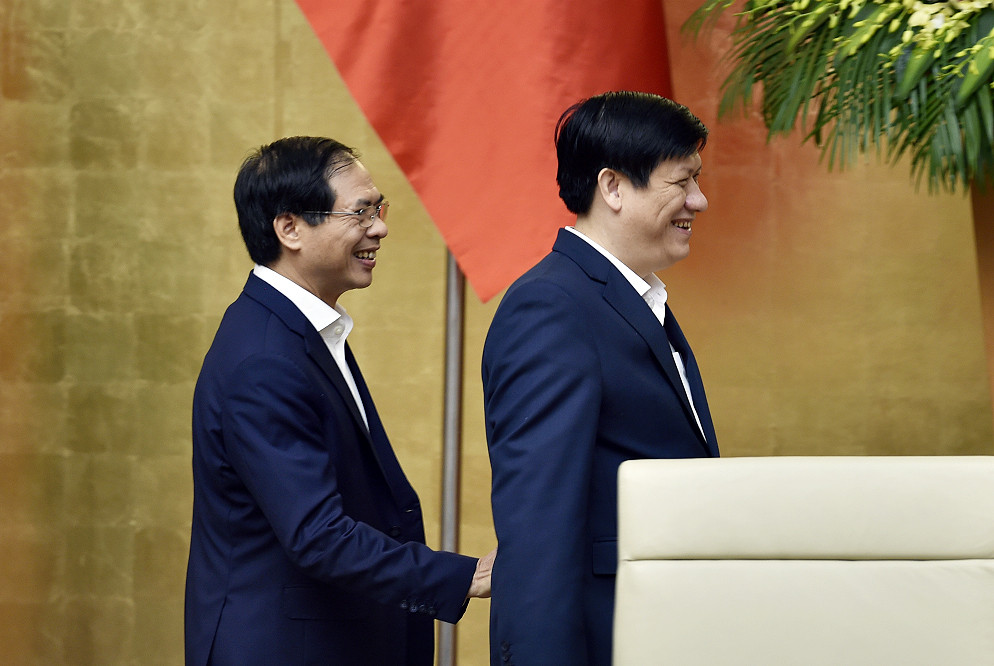 Ảnh: Phiên họp Chính phủ đầu tiên do Thủ tướng Phạm Minh Chính chủ trì - 8