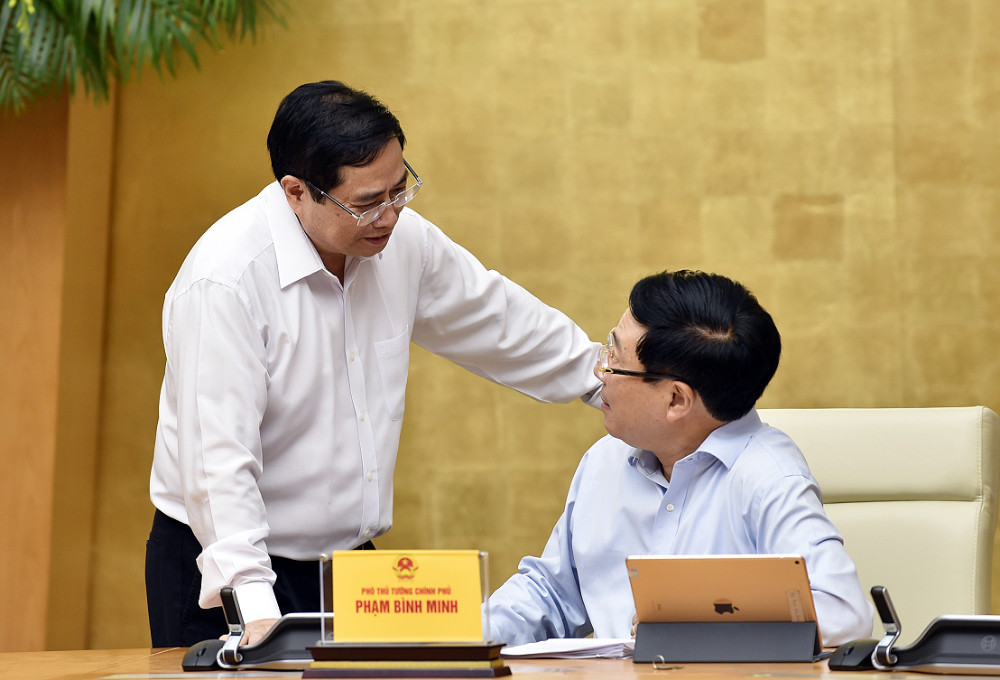 Ảnh: Phiên họp Chính phủ đầu tiên do Thủ tướng Phạm Minh Chính chủ trì - 5