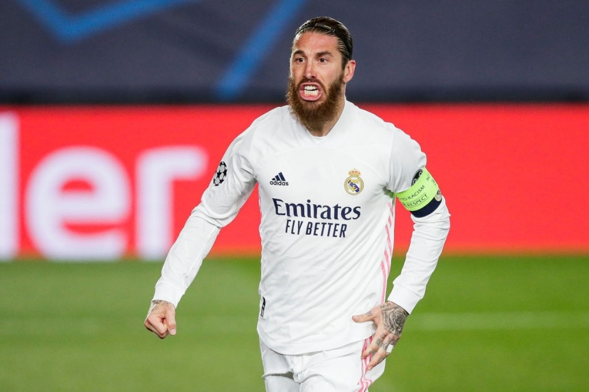 Ramos chưa tìm được tiếng nói chung trong việc gia hạn hợp đồng với Real Madrid (Ảnh: Getty).