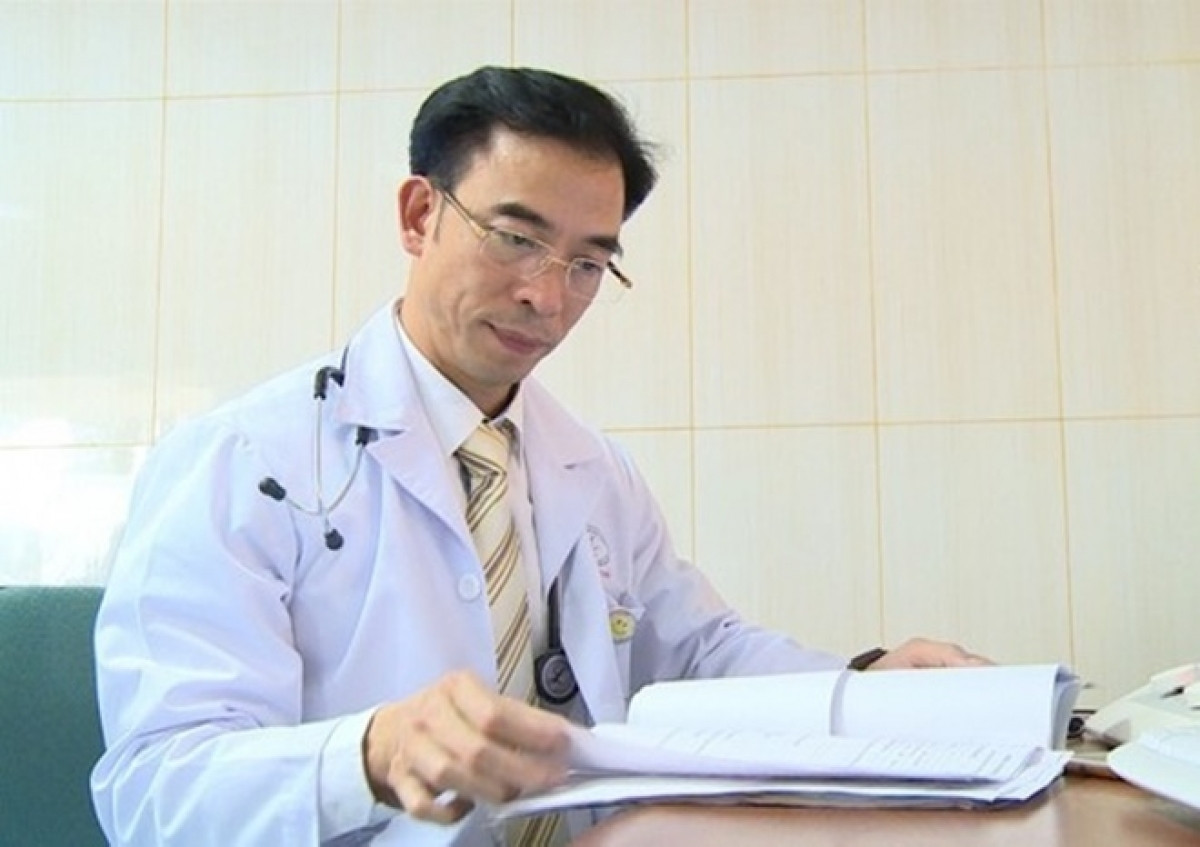 Ông Nguyễn Quang Tuấn, Giám đốc bệnh viện Bạch Mai. (Ảnh: Quý Phạm)