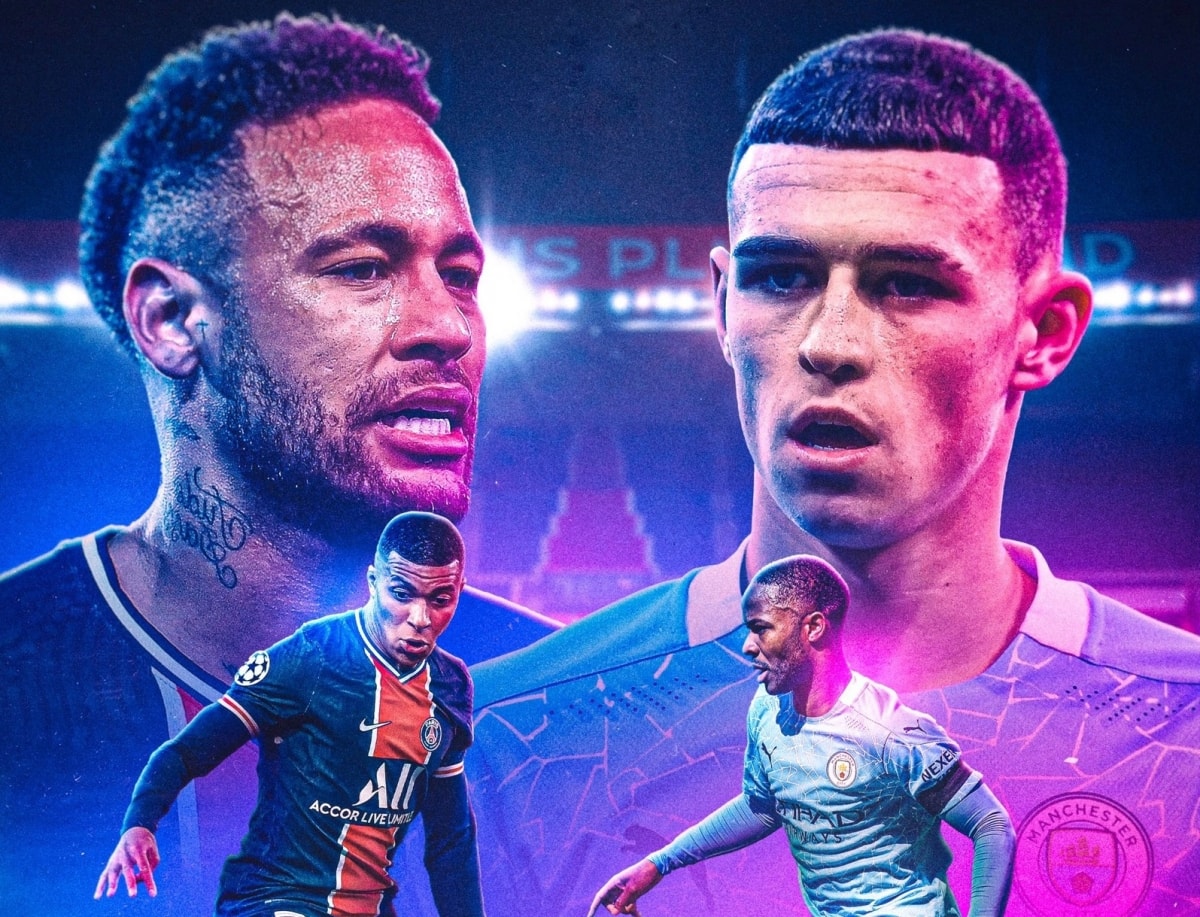 PSG đại chiến Man City ở bán kết Champions League 2020/2021.
