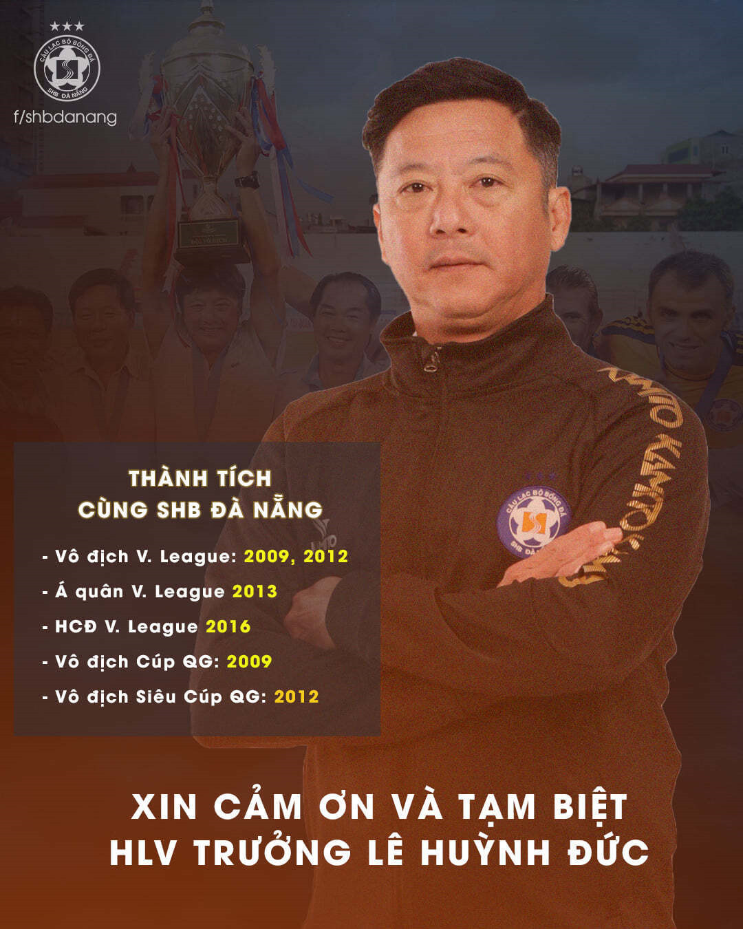 HLV Phan Thanh Hùng dẫn dắt SHB Đà Nẵng thay Lê Huỳnh Đức - 1